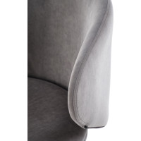 Jedálenská stolička K-587 - popolavo šedá