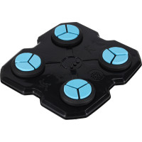 Boxerský nástenný trenažér KX3006 s hudbou, LED a USB + rukavice