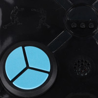 Boxerský nástenný trenažér KX3006 s hudbou, LED a USB + rukavice