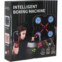 Boxerský nástenný trenažér KX3006 s hudbou, LED a USB + rukavice