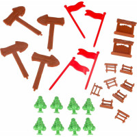 Magnetická závodná dráha - 2 svietiace vozidlá - 310 prvkov