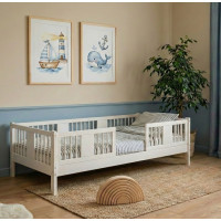 Detská posteľ z masívu borovice LUNA 10 - 200x90 cm