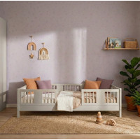 Detská posteľ z masívu borovice LUNA 10 - 200x90 cm