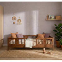 Detská posteľ z masívu borovice LUNA 10 - 200x90 cm