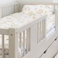 Detská posteľ z masívu borovice LUNA 20 - 200x90 cm