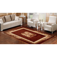 Kusový koberec ATLAS quatro - hnedý/béžový, 180x250 cm