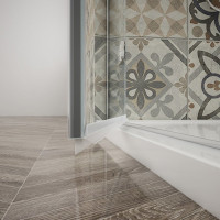 Gelco TRINITY CHROME obdĺžnikový sprchovací kút 900x800mm, rohový vstup, číre sklo GT2280-90C-CH