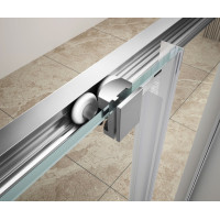 Aqualine UGGA obdĺžnikový sprchovací kút 1200x800mm, číre sklo ATS120-01