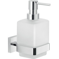 Gedy ELBA dávkovač mydla, mliečne sklo, chróm A08113