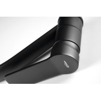 Aqualine SINTRA umývadlová batéria s otočnou hubicou, čierna mat SX001B