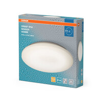 OSRAM ORBIS kúpeľňové stropné svietidlo, ø 400mm, senzor, OSRAM, 2700lm, 25W, IP44 AC36061022M