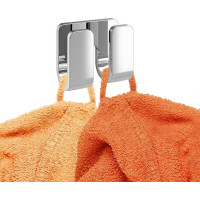 Gedy OUTLINE dvojitý háčik, chróm 322813