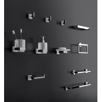 Gedy ELBA mydlenka, mliečne sklo, chróm A01113