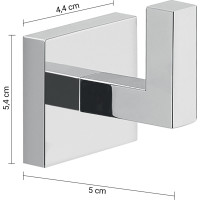 Gedy ELBA háčik, chróm A02613