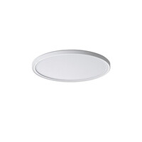 KANLUX AZPO stropné LED svietidlo, ø 225mm, 11, 8W, 3000/4000/6000K, IP54, biela 31512