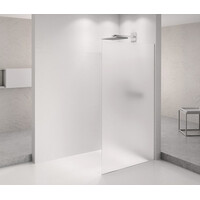 Polysan ARCHITEX CHROM sprchová zástena 1162mm, matné sklo AXC120MT