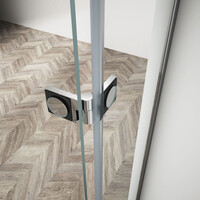 Gelco TRINITY CHROME obdĺžnikový sprchovací kút 1200x900mm, matné sklo, ľavé GT5690-12ML-CH