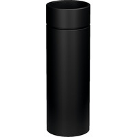 Kerasan OKE keramické umývadlo voľne stojace, priemer 30x88, 5cm, čierna mat 554031-2