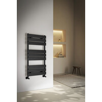 Aqualine BONDECO vykurovacie teleso 500x926mm, čierna mat DC592B