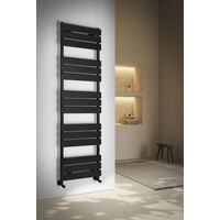 Aqualine BONDECO vykurovacie teleso 500x1606mm, čierna mat DC516B