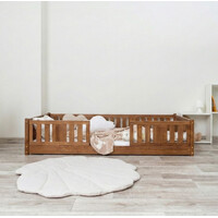 Detská Montessori posteľ z masívu borovice NIKO - 190x90 cm