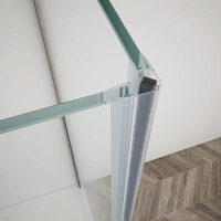 Gelco TRINITY CHROME obdĺžnikový sprchovací kút 1000x1200mm, číre sklo, ľavé GT5612-10CL-CH