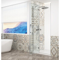 Gelco TRINITY CHROME sprchové dvere do niky 800mm, číre sklo, ľavé GT1280CL-CH