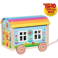 Goki Drevený karavan pre bábiky