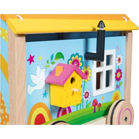 Goki Drevený karavan pre bábiky