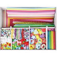 Lena Kreatívny kufrík pre malých domácich majstrov ružový 800 ks