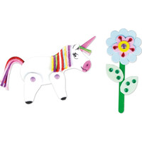 Lena Kreatívny kufrík pre malých domácich majstrov ružový 800 ks