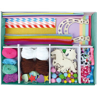 Lena Kreatívny kufrík pre malých domácich majstrov Kone 400 ks