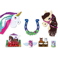 Lena Kreatívny kufrík pre malých domácich majstrov Kone 400 ks