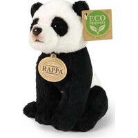 Rappa Plyšová panda sediaca 15 cm ECO-FRIENDLY