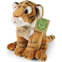 Rappa Plyšový tiger sediaci 15 cm ECO-FRIENDLY