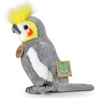 Rappa Plyšový papagáj korela chocholatá 18 cm ECO-FRIENDLY