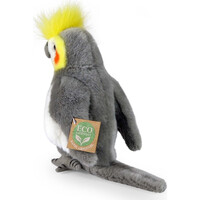 Rappa Plyšový papagáj korela chocholatá 18 cm ECO-FRIENDLY