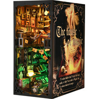 2Kids Toys 3D skladačka Zarážka na knihy Miniatúra domčeka Dom kúziel