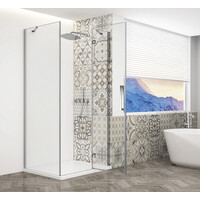 Gelco TRINITY CHROME obdĺžnikový sprchovací kút 900x1000mm, číre sklo, pravé GT5610-90CR-CH