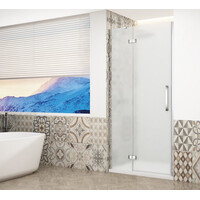 Gelco TRINITY CHROME sprchové dvere do niky 800mm, matné sklo, ľavé GT1280ML-CH