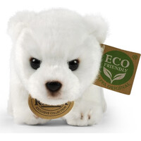 Rappa Plyšový medveď ľadový stojaci 19 cm ECO-FRIENDLY