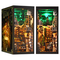 2Kids Toys 3D skladačka Zarážka na knihy Miniatúra domčeka Dom čarodejnice