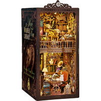 2Kids Toys 3D skladačka Zarážka na knihy Miniatúra domčeka Mystická knižnica