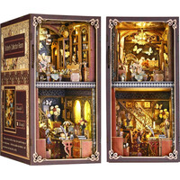 2Kids Toys 3D skladačka Zarážka na knihy Miniatúra domčeka Dom zberateľov motýľov