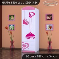 Detská skriňa FALL IN LOVE - TYP 4A