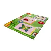 Detský koberec Zeleni CHROBÁČIKY