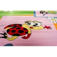 Detský koberec Zeleni CHROBÁČIKY