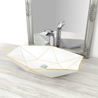 Keramické umývadlo VEGA gold