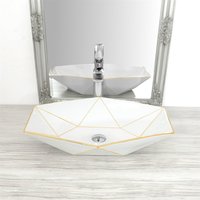 Keramické umývadlo VEGA gold