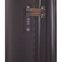 Moderné cestovné kufre STOCKHOLM - čierne